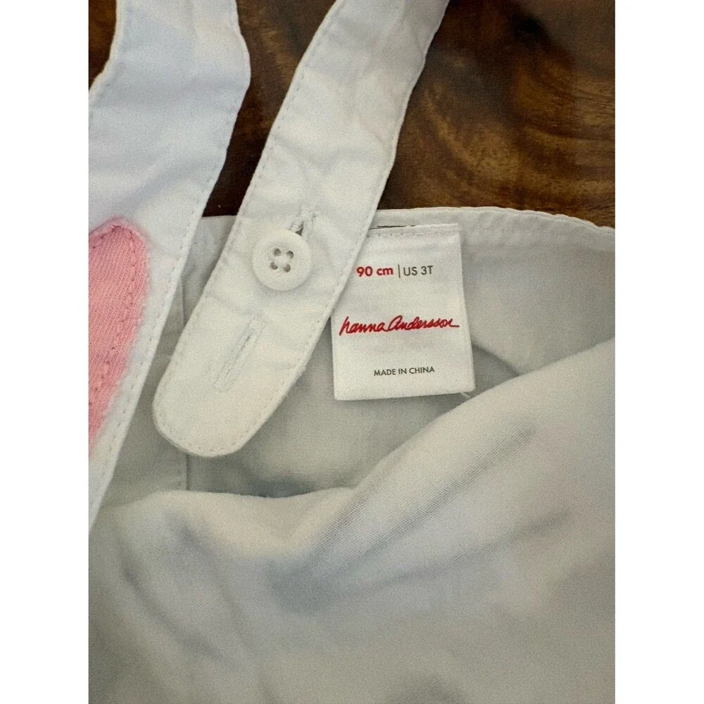 Hanna Andersson Bunny Jumper, Size 3T